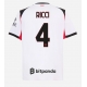AC Milan Samuele Ricci #4 Replike Gostujuci Dres 2025-26 Kratak Rukav